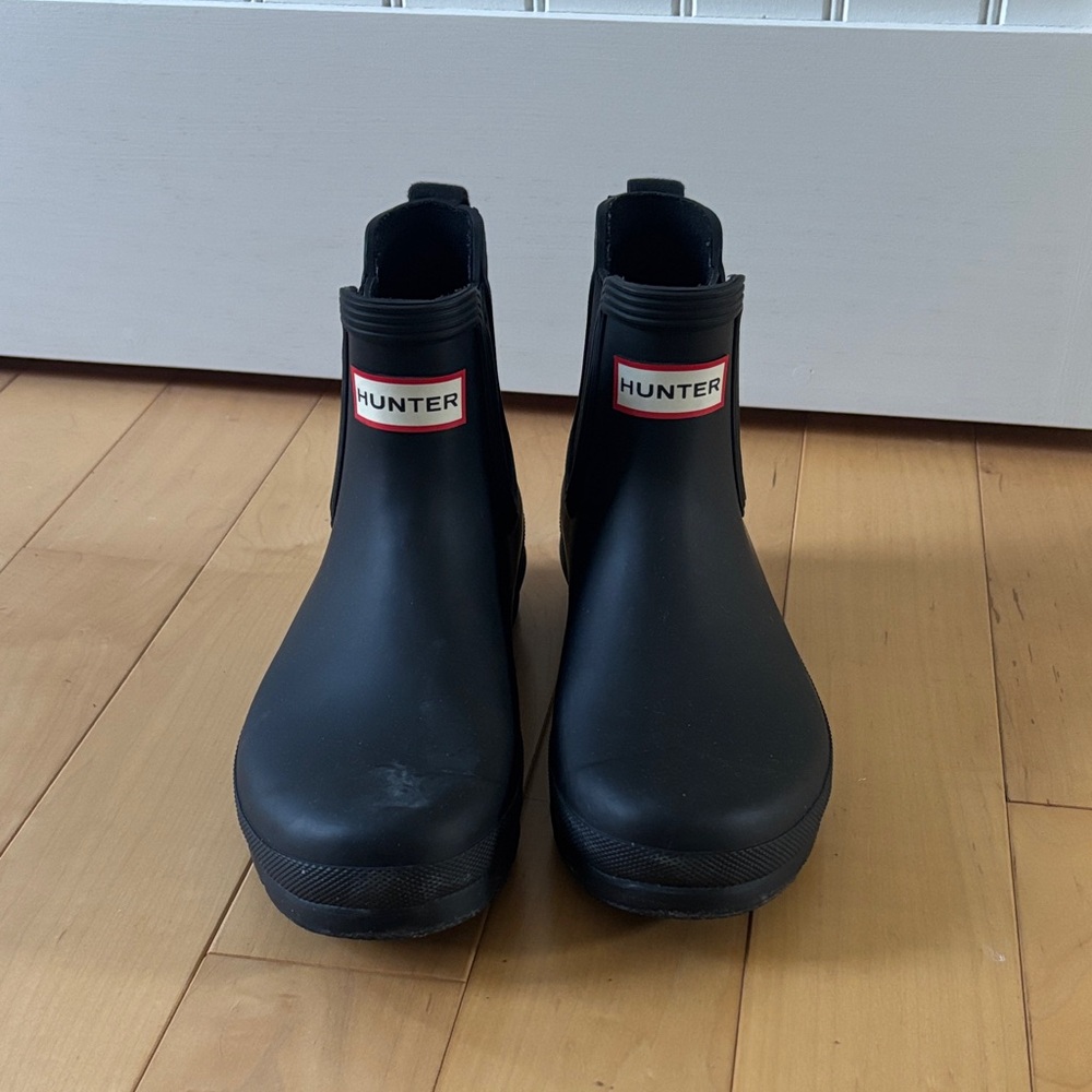 Hunter Black Rain Boots